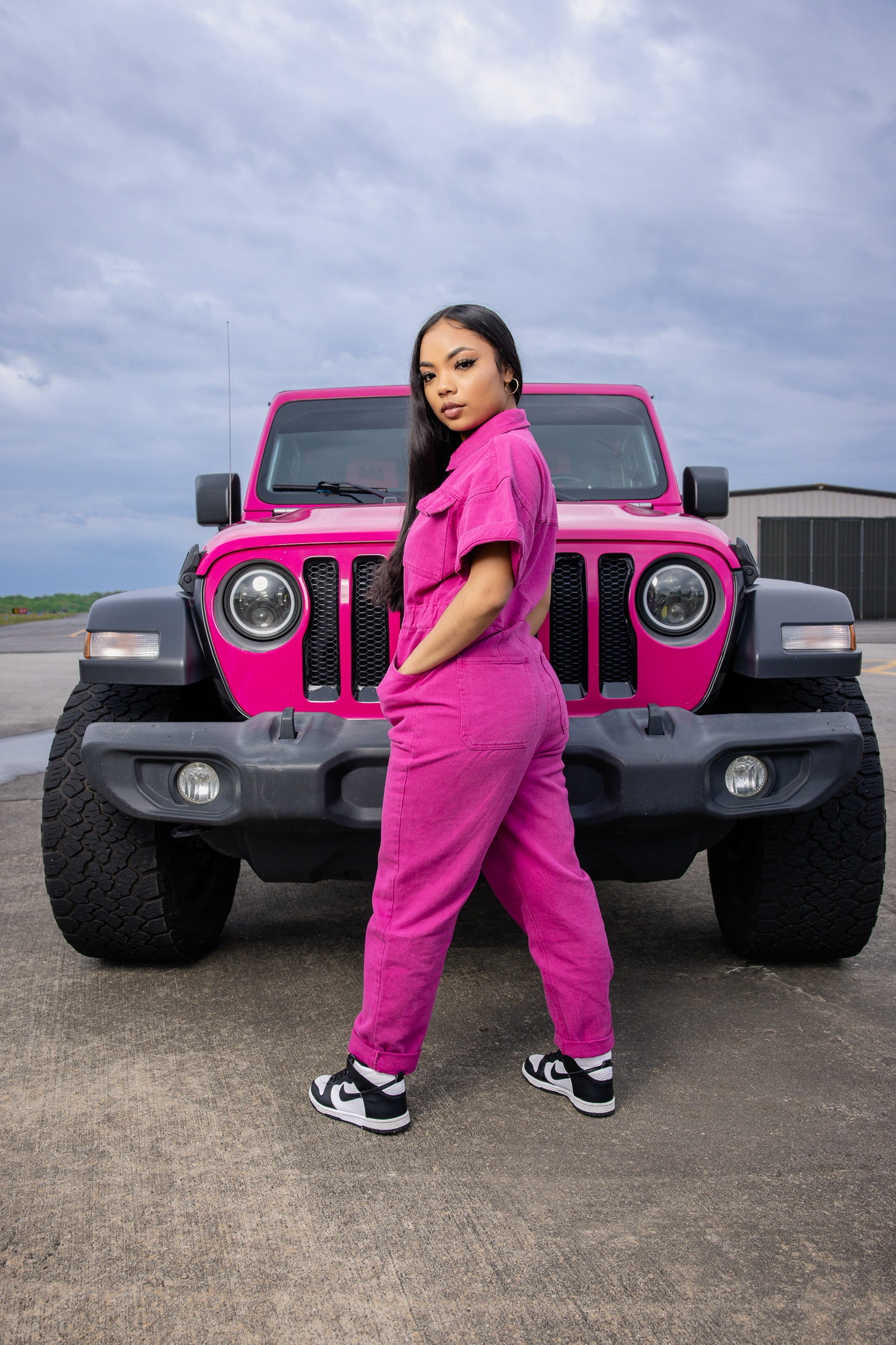 Women's Cropped Jumpsuit