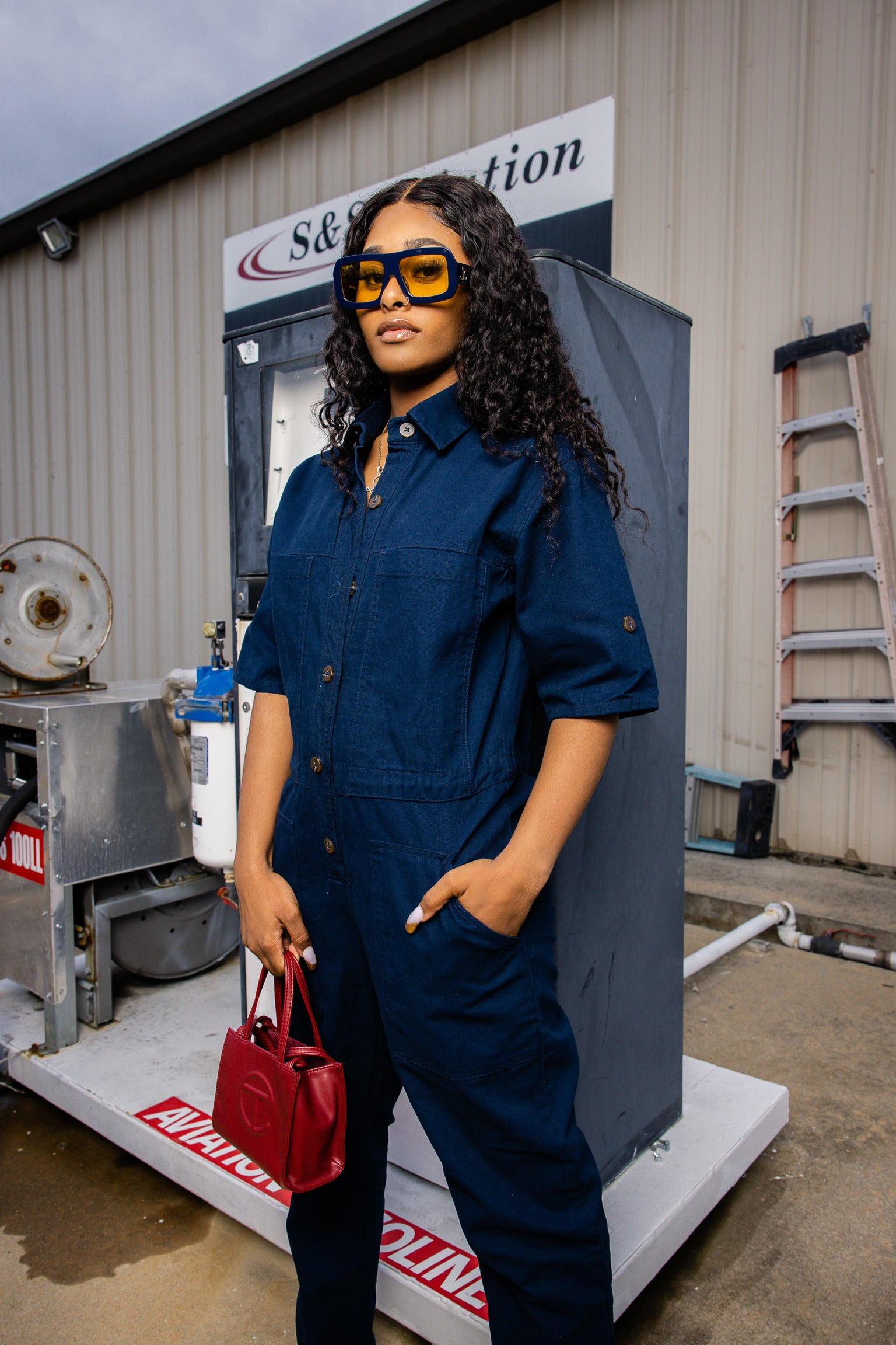 Long Utility Jumpsuit – TWK